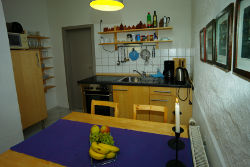 L�beck Altstadtferienhaus Hellwich : Essplatz
